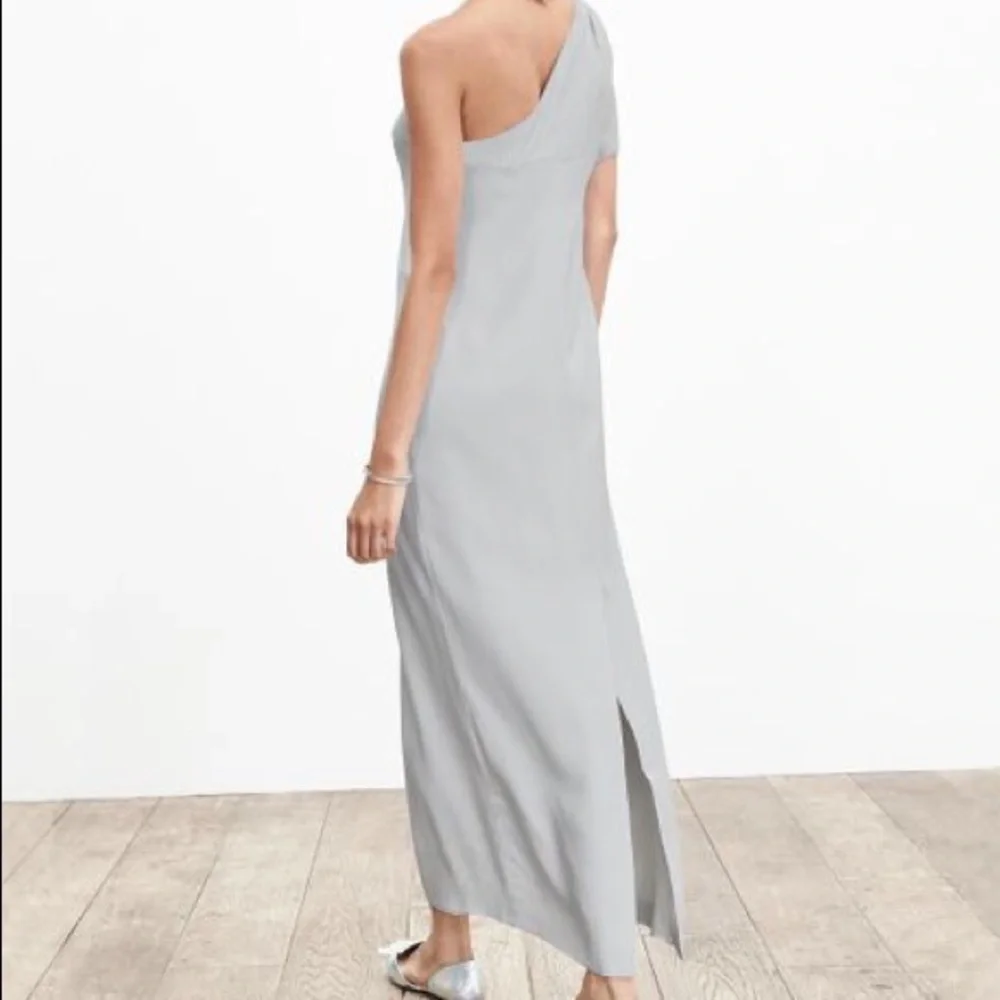Silver Banana Republic One-Shoulder Dress - Picture 3 of 3